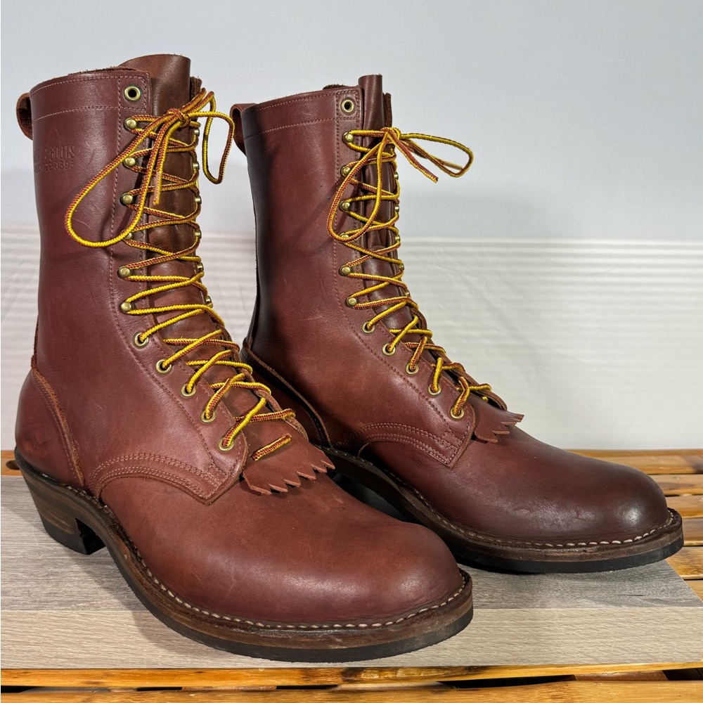 Drew’s Boots Men’s Size 15.5 Logger Boots Made In The USA